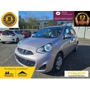 2015 Nissan Micra 18M WARRANTY,WARRANTED MILES, REVCAM 1.2 5dr